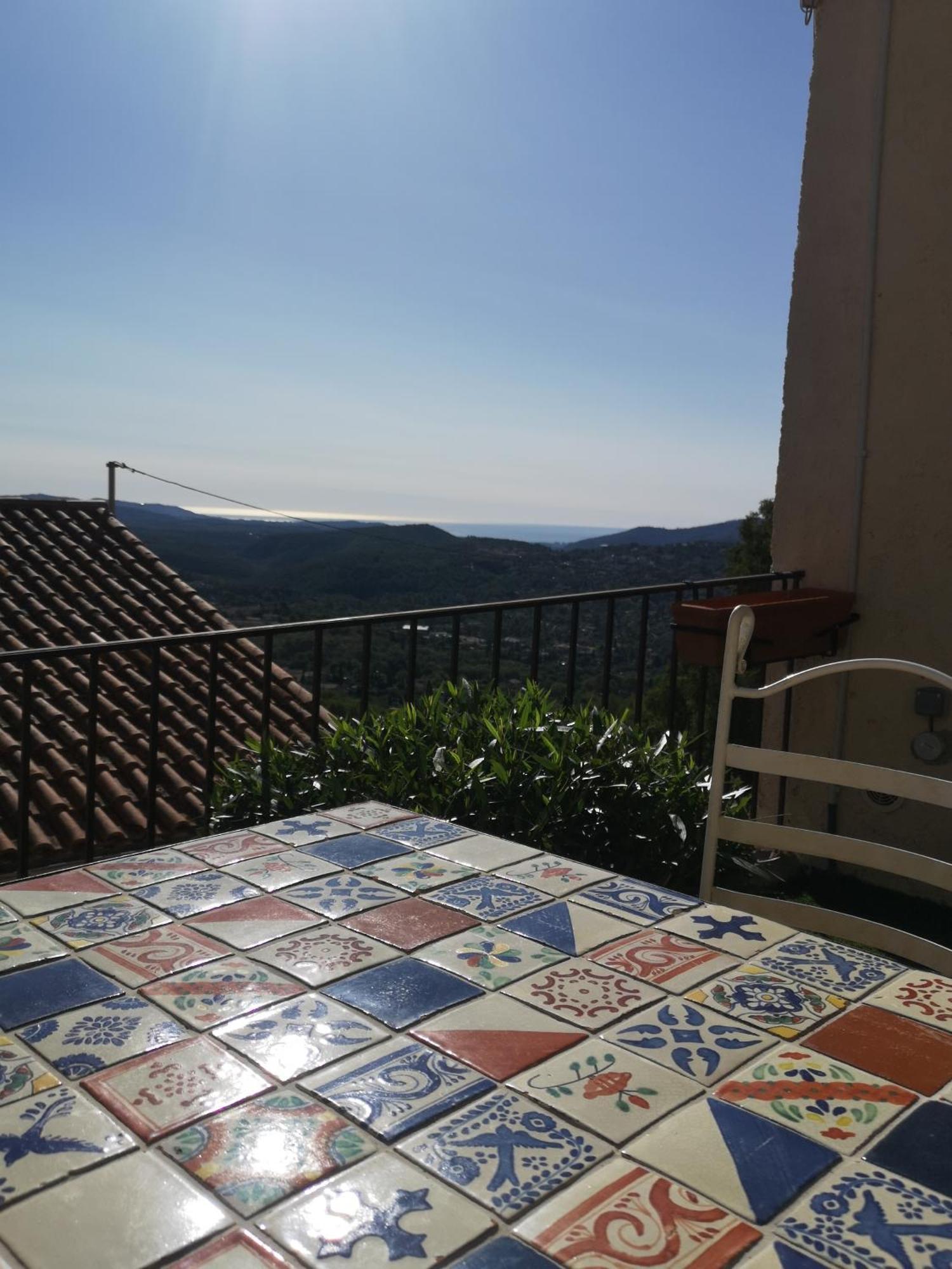 Vue Mer, Au Calme, Avec Jardin ! Spéracèdes Extérieur photo